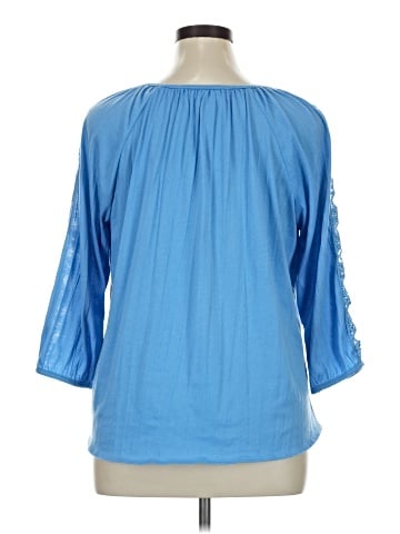 French Laundry 3/4 Sleeve Blouse (view 2)