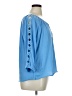 French Laundry 100% Polyester Blue 3/4 Sleeve Blouse Size 1X - photo 4