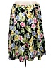 Requirements 100% Polyester Tropical Black Casual Skirt Size 1X - photo 1