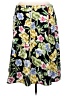 Requirements 100% Polyester Tropical Black Casual Skirt Size 1X - photo 2