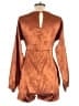 Pink Lily 100% Polyester Brown Romper Size L - photo 2