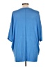 Michael Kors Collection Blue 3/4 Sleeve Top Size L - photo 2