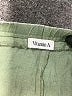 Vitamin A 100% Linen Green Shorts Size M - photo 3