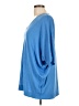 Michael Kors Collection Blue 3/4 Sleeve Top Size L - photo 5