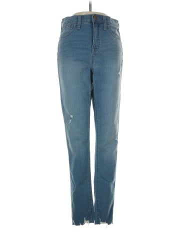 Madewell Tall 10" High-Rise Roadtripper Jeggings in Jancey Wash (view 1)