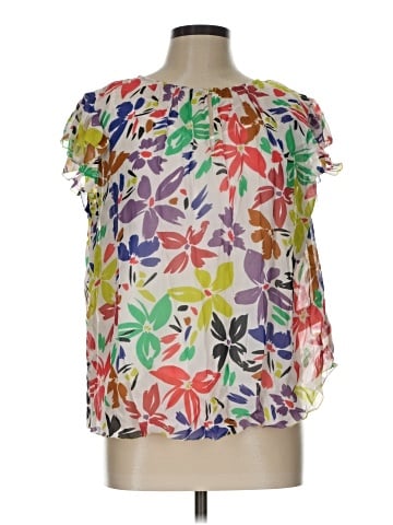 Velvet by Graham & Spencer Short Sleeve Blouse (view 1)