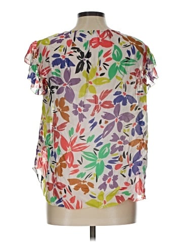 Velvet by Graham & Spencer Short Sleeve Blouse (view 2)