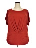 Cato Red Short Sleeve Top Size 22 - photo 1