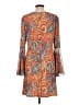 MSK Paisley Orange Casual Dress Size 1X (estimated) - photo 2