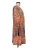 MSK Paisley Orange Casual Dress Size 1X (estimated) - photo 4