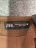 Zara Houndstooth Brown Shorts Size XS - photo 3