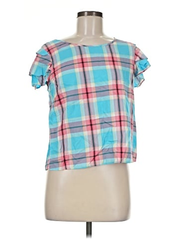 Kensie Short Sleeve Blouse (view 1)
