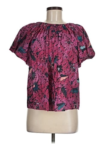 Ulla Johnson Short Sleeve Blouse (view 1)