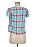 Kensie 100% Viscose Blue Short Sleeve Blouse Size M - photo 2
