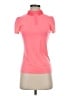Ted Baker London 100% Polyester Pink Short Sleeve Turtleneck Size 4 (1) - photo 1