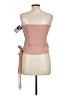 Chetta B 100% Silk Pink Sleeveless Silk Top Size 12 - photo 2