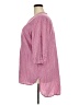 Ellos Pink 3/4 Sleeve Button-Down Shirt Size 22 - photo 5