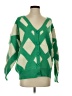 Elena Argyle Green Cardigan Size S - photo 1
