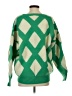Elena Argyle Green Cardigan Size S - photo 2