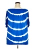 Alyx Tie-dye Blue Short Sleeve Top Size 3X - photo 2