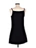 STAUD Solid Black Cocktail Dress Size M - photo 2