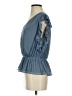 Express Outlet 100% Polyester Blue Sleeveless Blouse Size S - photo 5