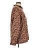 Lands' End 100% Polyester Animal Print Brown Pullover Sweater Size L (tall) - photo 4