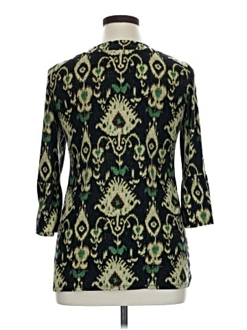 INC International Concepts 3/4 Sleeve Blouse (view 2)