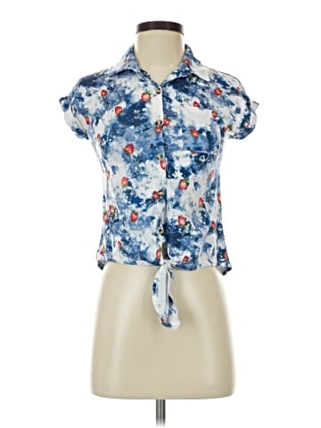 Self Esteem Short Sleeve Blouse (view 1)