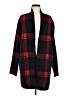 J.Jill Plaid Red Cardigan Size M - photo 1