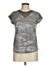 Unbranded Metallic Silver Short Sleeve Top One size - photo 1