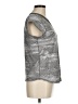 Unbranded Metallic Silver Short Sleeve Top One size - photo 4