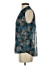 CAbi 100% Polyester Blue Sleeveless Blouse Size S - photo 5