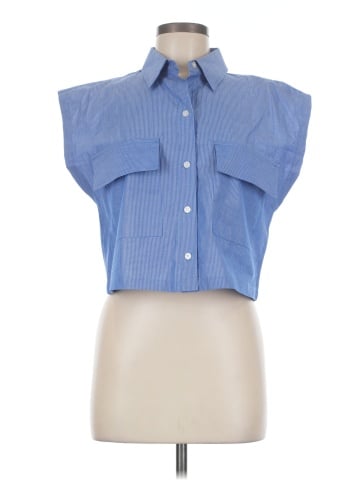 Abercrombie & Fitch Sleeveless Button-Down Shirt (view 1)