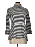Crown & Ivy Silver Turtleneck Sweater Size L - photo 1