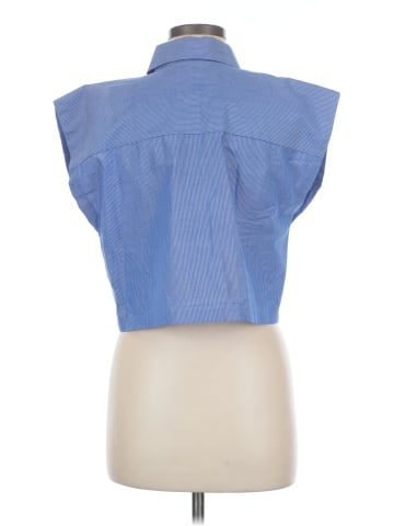 Abercrombie & Fitch Sleeveless Button-Down Shirt (view 2)