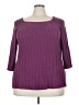 Avenue 100% Acrylic Purple Pullover Sweater Size 22 - photo 1