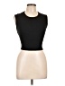 Zara 100% Cotton Black Sleeveless Top Size L - photo 1