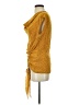 Maeve 100% Silk Gold Orange Kimono Size 2 - photo 5