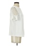 Karl Lagerfeld Paris Ivory Short Sleeve Blouse Size S (estimated) - photo 4