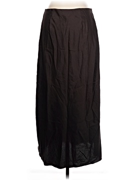 Madewell Satin Maxi Slip Skirt (view 2)