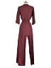 Etiquette Burgundy Jumpsuit Size S - photo 2