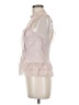 Express 100% Nylon Pink Sleeveless Blouse Size M - photo 5