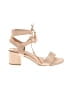 Top Moda Tan Sandals Size 8 - photo 1