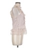 Express 100% Nylon Pink Sleeveless Blouse Size M - photo 4