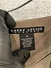 Larry Levine Solid Gray Tan Formal Skirt Size 4 - photo 4