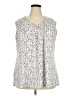 Unbranded White Sleeveless T-Shirt Size 5X - photo 1