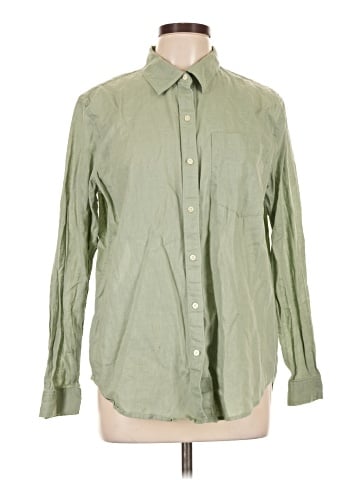 Gap Long Sleeve Button-Down Shirt (view 1)