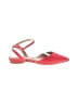 Anthropologie Color Block Red Flats Size 7 - photo 1