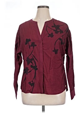 Badgley Mischka Long Sleeve Blouse (view 1)